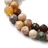 Natural Agate Beads Strands G-G991-A03-A-01A-7