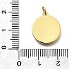 Brass Micro Pave Cubic Zirconia Pendants with Enamel KK-Z093-05G-3