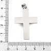 Jesus Theme 304 Stainless Steel Pendants STAS-D387-01C-PG-3