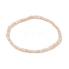 Natural Moonstone Beaded Bracelets BJEW-JB10215-02-1