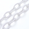 Personalized ABS Plastic Cable Chain Necklaces NJEW-JN03254-07-3