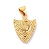 Natural Shell Pendants KK-K257-09A-G-2