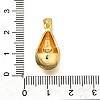 Rack Plating Brass Micro Pave Cubic Zirconia Pendants KK-L226-102G-J-3