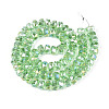 Electroplate Glass Beads Strands EGLA-T021-20H-2