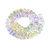 Electroplate Mixed Styles Glass Beads Strands EGLA-N022-14A-A02-2