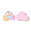 Opaque Resin Cabochons LS-CRES-P023-01C-2