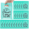 100Pcs Thank You Printed Eco-Friendly Reusable Bags ABAG-SP0001-61A-C-7