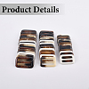 20Pcs Resin Tri-Glide Adjuster Buckles FIND-GF0008-12C-5