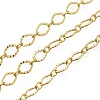 Brass Oval Link Chains KK-P295-56B-G-1