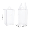 BENECREAT Transparent PVC Box CON-BC0001-80B-2