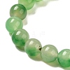 Natural Dyed White Jade Beads Strands G-M402-C04-21-3