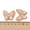 Handmade Polymer Clay Rhinestone Beads CLAY-NH0001-11B-3