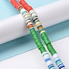 Handmade Polymer Clay Bead Strands CLAY-C003-04E-2