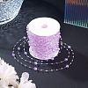 Acrylic Round Beaded Link Chains DIY-MB0007-001C-5