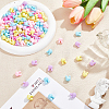 200Pcs Opaque Acrylic Beads OACR-HY0001-28-4