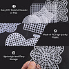 24Pcs 11 Styles DIY Plastic Canvas Shapes DIY-CP0012-41-5