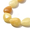 Natural Topaz Jade Beads Strands G-P561-B04-01-4