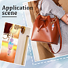 DIY Alloy Bar Beadable Keychain Making Kit DIY-SC0024-54KCG-5
