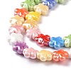 Handmade Porcelain Beads Strands X-PORC-K003-01-4