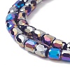 AB Color Plated Glass Beads GLAA-F108-12B-03-3