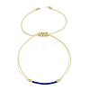 Handmade Glass Seed Beads Braided Bead Bracelets LE4581-4-1