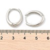 Brass Huggie Hoop Earrings EJEW-C502-11P-4