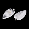 Natural Quartz Crystal Rock Crystal Pendants G-Q601-47I-2
