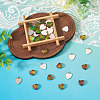 20Pcs 304 Stainless Steel Pendant Cabochon Settings for Fashion Jewelry STAS-TA0006-23-5