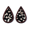 Eco-Friendly Cowhide Leather Big Pendants FIND-S301-41C-08-3