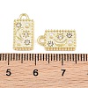 Alloy Crystal Rhinestone Pendants AL-CBA415D-24G-3