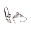 Tarnish Resistant 304 Stainless Steel Leverback Earring Findings STAS-E007-1-2