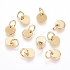 Ion Plating(IP) 304 Stainless Steel Charms LS-STAS-I124-01A-G-1