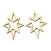 201 Stainless Steel Pendants SA-Z001-04G-1