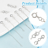 925 Sterling Silver Ends with Chain FIND-GA00001-4
