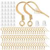 160Pcs 304 Stainless Steel French Earring Hooks STAS-ME0001-53G-1