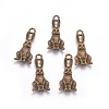Tibetan Style Alloy Pendants PALLOY-A15373-AB-NF-2