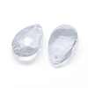 Faceted Glass Pendants X-GLAA-F069-S-A01-2