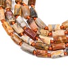 Natural Crazy Agate Beads Strands G-A314-A04-01-4
