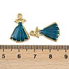 304 Stainless Steel Enamel Pendants STAS-Z140-10G-3
