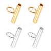 4Pcs 2 Colors 925 Sterling Silver Pin to Pendant Converter STER-BBC0009-17A-7