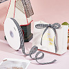 Polyester Ribbons SRIB-WH0011-359A-02-4