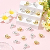 10Pcs 2 Colors Brass Pendants KK-YW0004-34-4