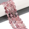 Natural Strawberry Quartz Beads Strands G-C116-A44-01-1