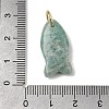 Natural Amazonite Pendants G-A297-01G-05-3