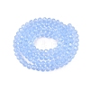 Glass Beads Strands EGLA-A044-J4mm-D03-3