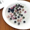 Opaque Acrylic Beads X-OACR-N137-16-1