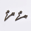 Alloy Cabochons PALLOY-L204-12AB-1