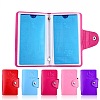 Imitation Leather Rectangle DIY Nail Art Image Plate Storage Bags MRMJ-G001-17A-2