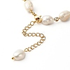 Plum Blossom Flower Glass Link Bracelets Set for Teen Girl Women X1-BJEW-TA00017-6