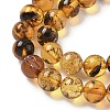 Natural Amber Beads Strands G-L095-B01-5mm-04-4
